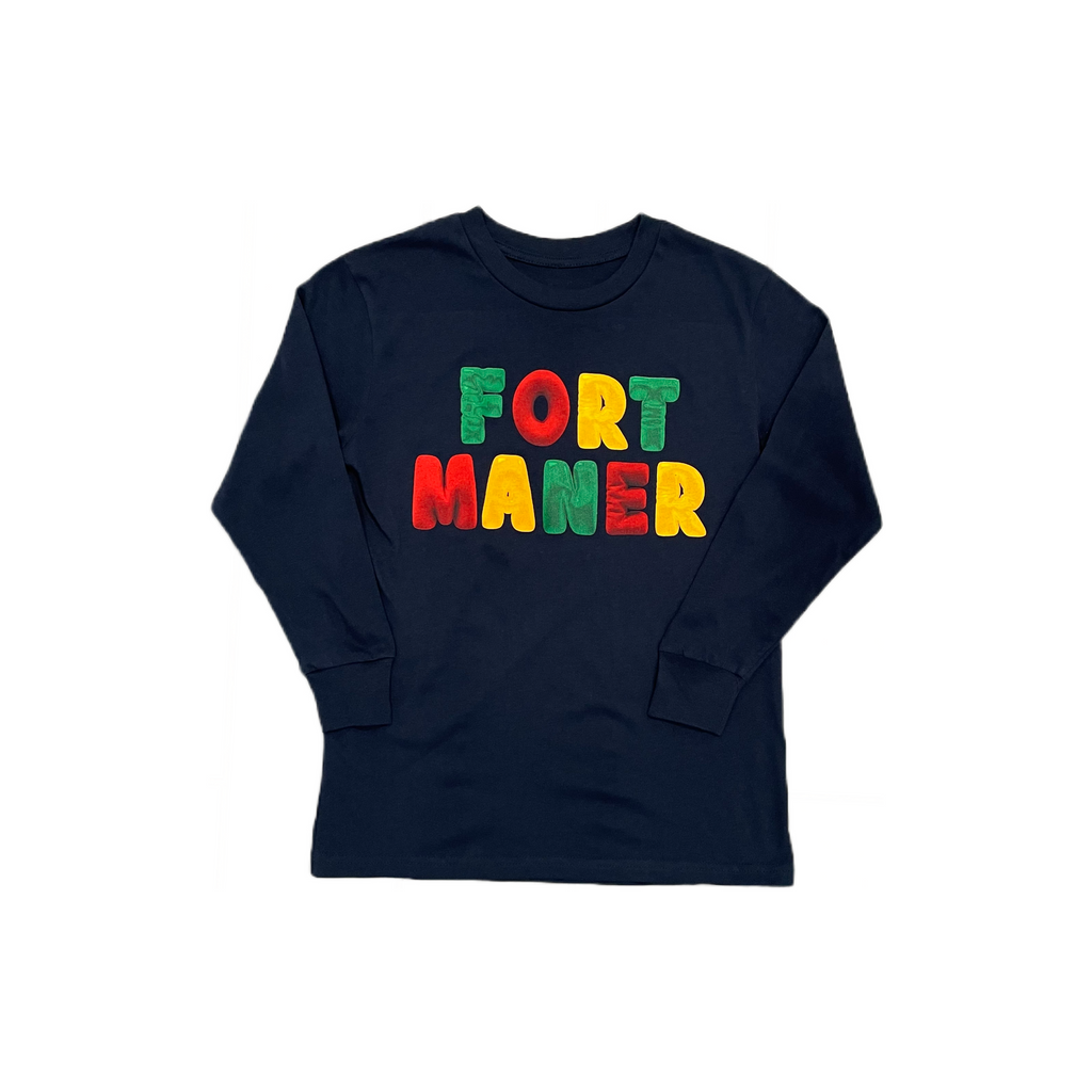 Fort Maner Kids L/S Navy