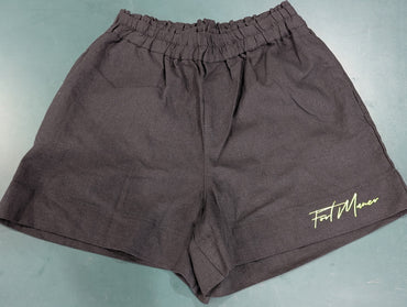 Ruffled Signature Shorts