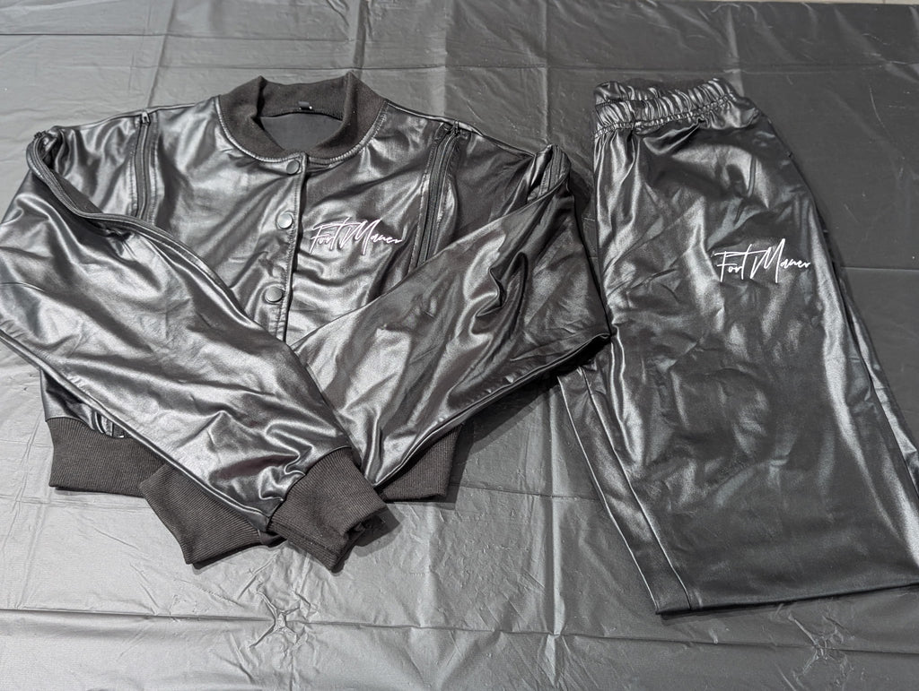 Leather ‘Zipper’ Suit